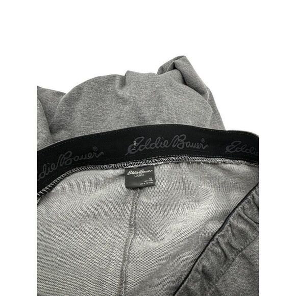 Eddie Bauer Men S Soft Jogger with Flex Waist & Side Stripe, Gray, Inseam: 33”, - Picture 6 of 12